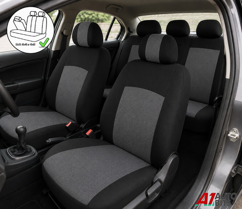 Car split rear seat covers - split,
