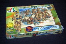 Italeri 1/72 Scale British Commandos WW2 No.2 Commando Model Kit Figure Set
