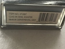FARISH 371007 N GAUGE - CLASS 08 DIESEL SHUNTER 08648 - B.R. DEPARTMENTAL GREY