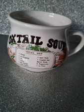 vintage ceramic Oxtail Soup