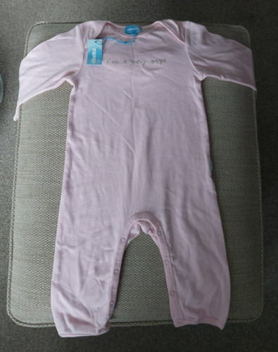 Albetta pink baby grow - albetta,