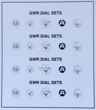 7mm Scale GWR Cab Gauges