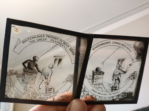 Magic lantern slides - lantern, slides,