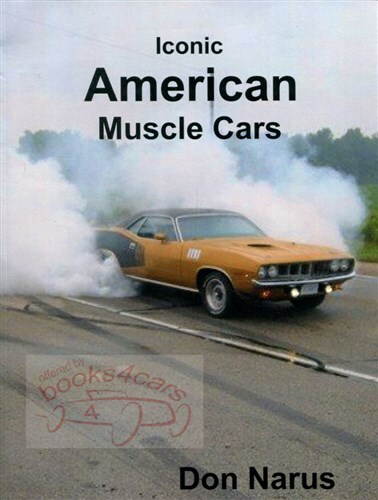 Muscle cars book - book, iconic