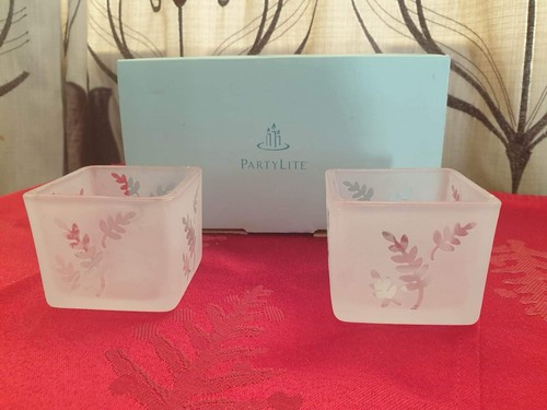 Partylite square pair votive - pair,