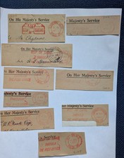 PO SAVINGS BANK RED PAID SLOGAN POSTMARKS KEEP ON SAVING 1946-1957 LONDON W14 DD