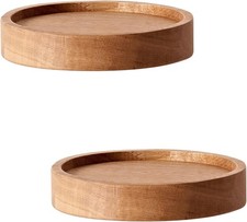 Solid Oak Round Floating