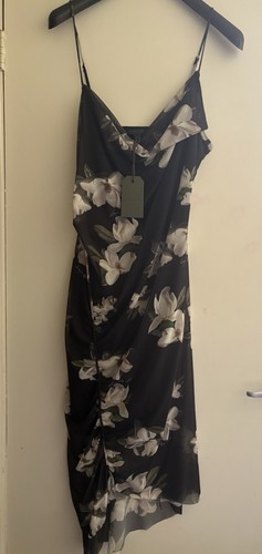 Allsaints floral midi dress - floral,