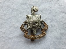 ROYAL SUSSEX REGIMENT BM CAP BADGE