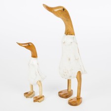 White Washed Bamboo Root Duck
