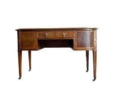 Georgian Sheraton Revival Inspired Sideboard. Stunning Piece With Mahogany Inlay