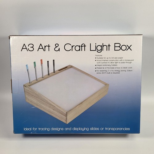Wooden art craft light - &,