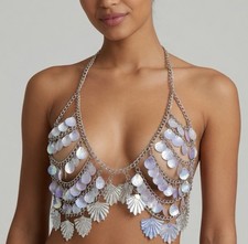 Holographic Shell Sequin Chain