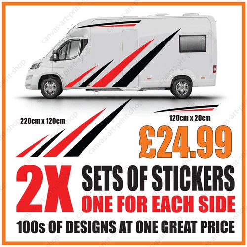 Motorhome graphics caravan - motorhome,