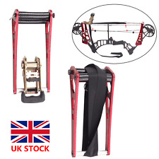 Red Ratchet Style Portable Bow Press Aluminum Alloy Compound Bow Press UK STOCK