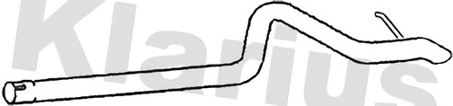 Klarius tail pipe - , ford