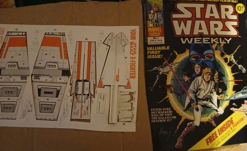 Star wars weekly comic - star,