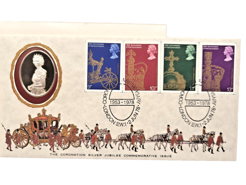 Franklin mint 1978 - franklin, coronation