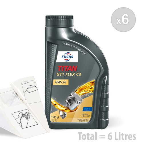 Fuchs titan gt1 flex - titan, 0w-30