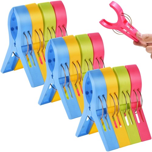 Pcs large beach towel clips - pcs,