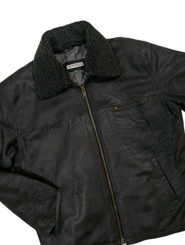 Vintage mens real leather - vintage,