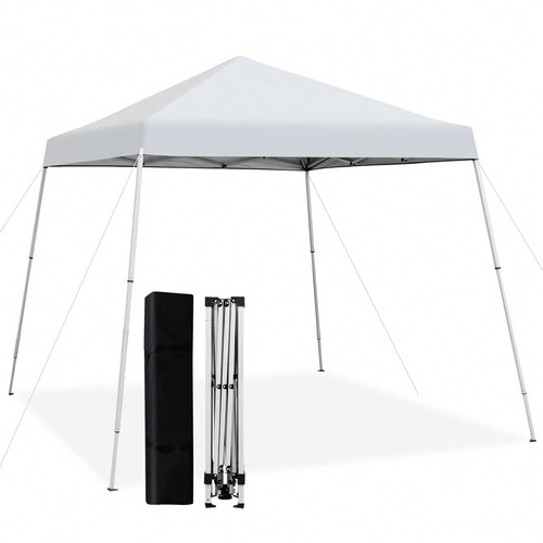 White 3x3m pop gazebo - white,