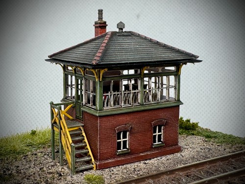 Gauge model railway building - model,