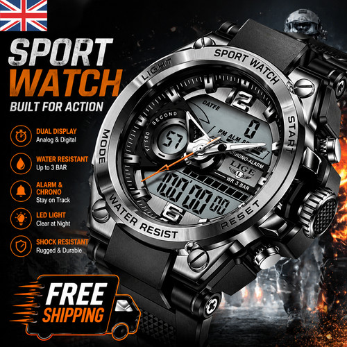 Men military watch - men's,