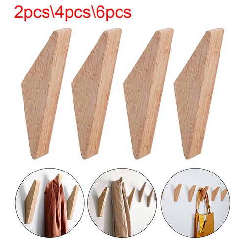 6pcs oak wooden wall - wooden,