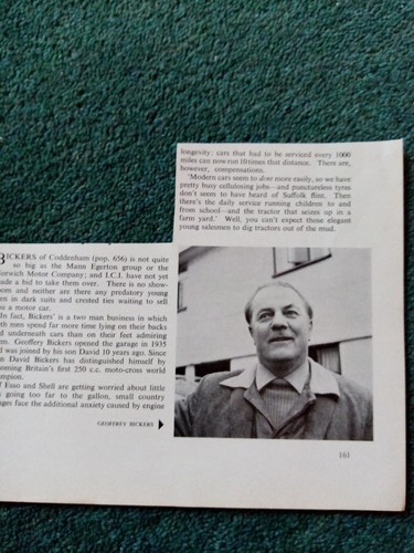 Ephemera 1960s article - ,
