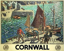 Vintage 1936 cornwall - 1936, gwr