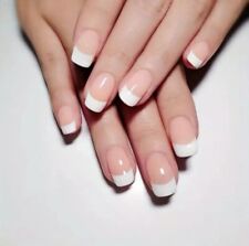 24 PCS FALSE NAILS -  WHITE