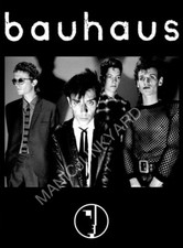 BAUHAUS BAND - A1 BAND PICTURE POSTER