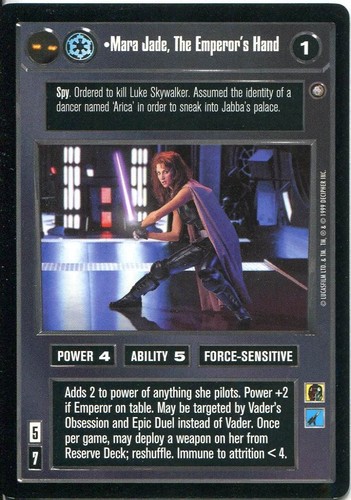 Star wars ccg - star, enhanced