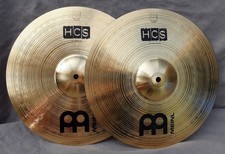 14" Top & Bottom Roland Meinl Hi Hat Cymbols