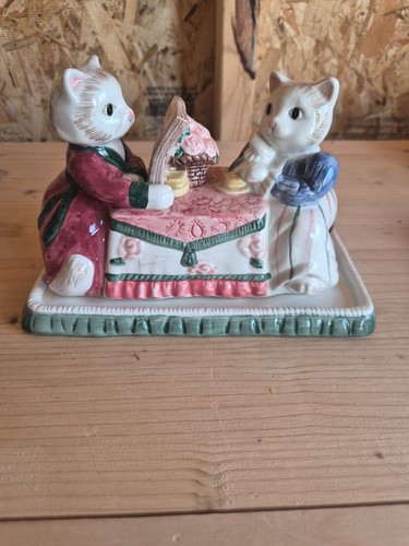 Vintage fitz floyd - &, kittens