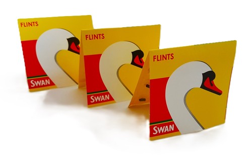 Swan lighter flints - swan,