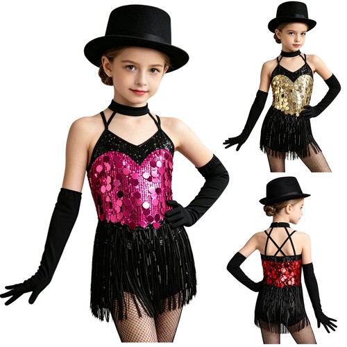 Girls jazz dance - dance, costume
