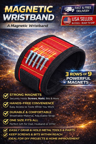 Magnetic wristband strong - wristband,