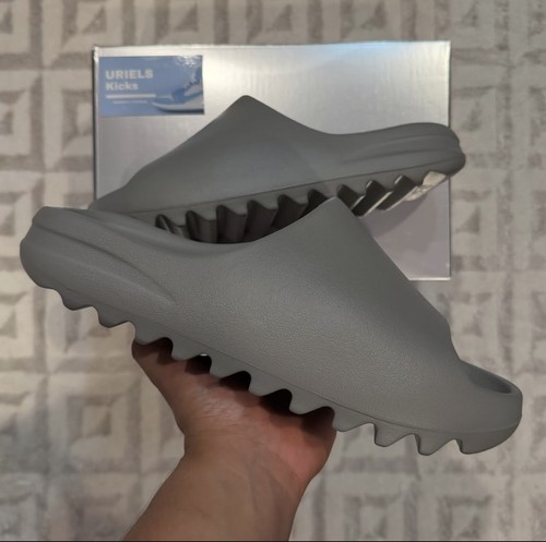 Yeezy gray rubber slide - yeezy,
