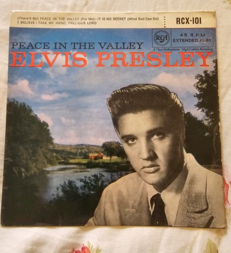 Elvis presley vinyl peace - presley,