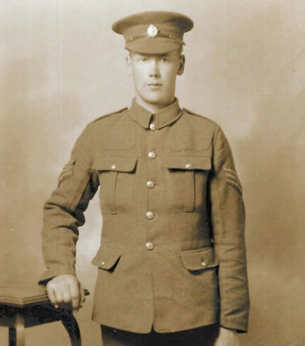 Ww1 real photo postcard - real,