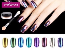Chrome Mirror Effect Nail