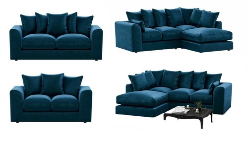 New royal blue plush - new,