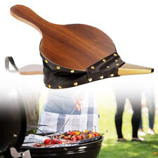 Fireplace Wood Bellows Large Indoor Log Fire Air Blower with Hanging Strap