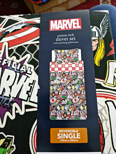 Marvel single duvet set - single,