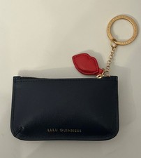 Lulu Guinness Navy Leather