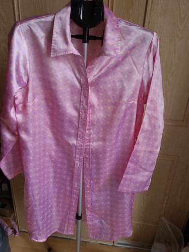 Avon vintage pink polka dot - pink,