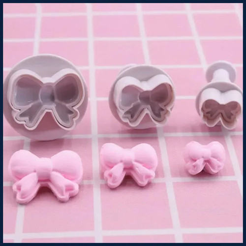 3pcs set diy bow - 3pcs/set, knot