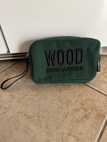 Dsquared2 wood toiletry bag - wood,
